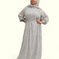 Chiffon Dots Print Maxi Dress - ZIZI Boutique