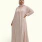 Chiffon Dots Print Maxi Dress - ZIZI Boutique