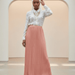 Chiffon Pleated Women's Maxi Skirt - ZIZI Boutique