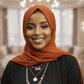 Classic Chiffon Hijab — Burnt Orange - ZIZI Boutique