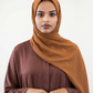 Classic Chiffon Hijab — Caramel - ZIZI Boutique