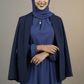 Classic Chiffon Hijab — Midnight Blue - ZIZI Boutique