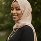 Classic Chiffon Hijab — Vanilla Cream - ZIZI Boutique