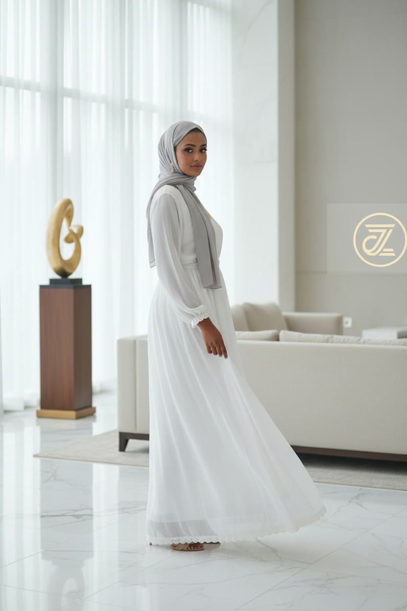 Cleopatra Chiffon Maxi Dress FINAL SALE - ZIZI Boutique