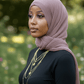 Crinkle Hijab — Taupe - ZIZI Boutique
