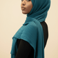 Crinkle Hijab — Teal - ZIZI Boutique