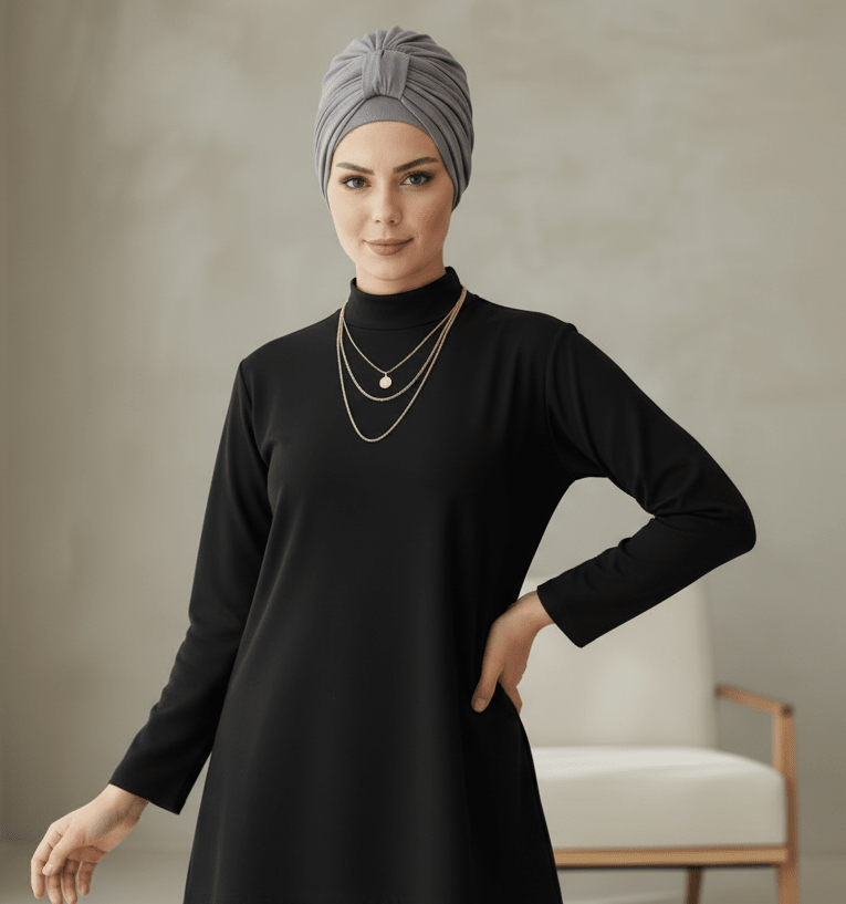 Ebruli Köprülü Turkish Turban — Ready to Wear - ZIZI Boutique