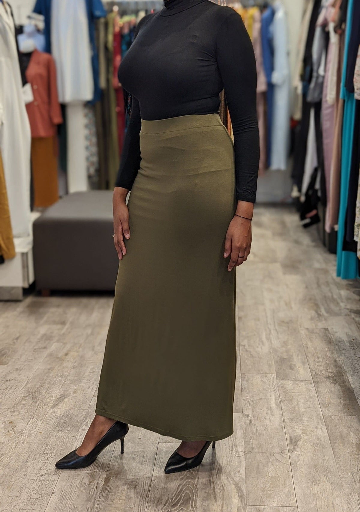 Essential Jersey Maxi Skirt - ZIZI Boutique