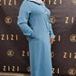 Flowy Button - Down Maxi Dress Shirt - ZIZI Boutique