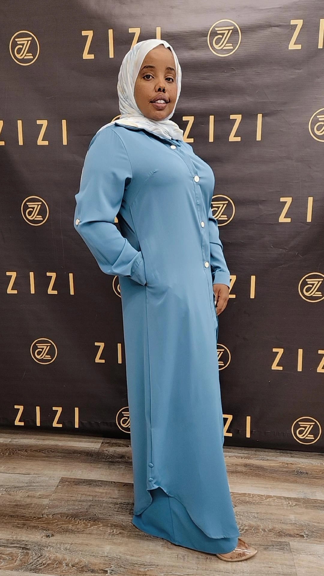 Flowy Button - Down Maxi Dress Shirt - ZIZI Boutique