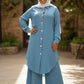 Flowy Button - Down Midi Dress Shirt - ZIZI Boutique