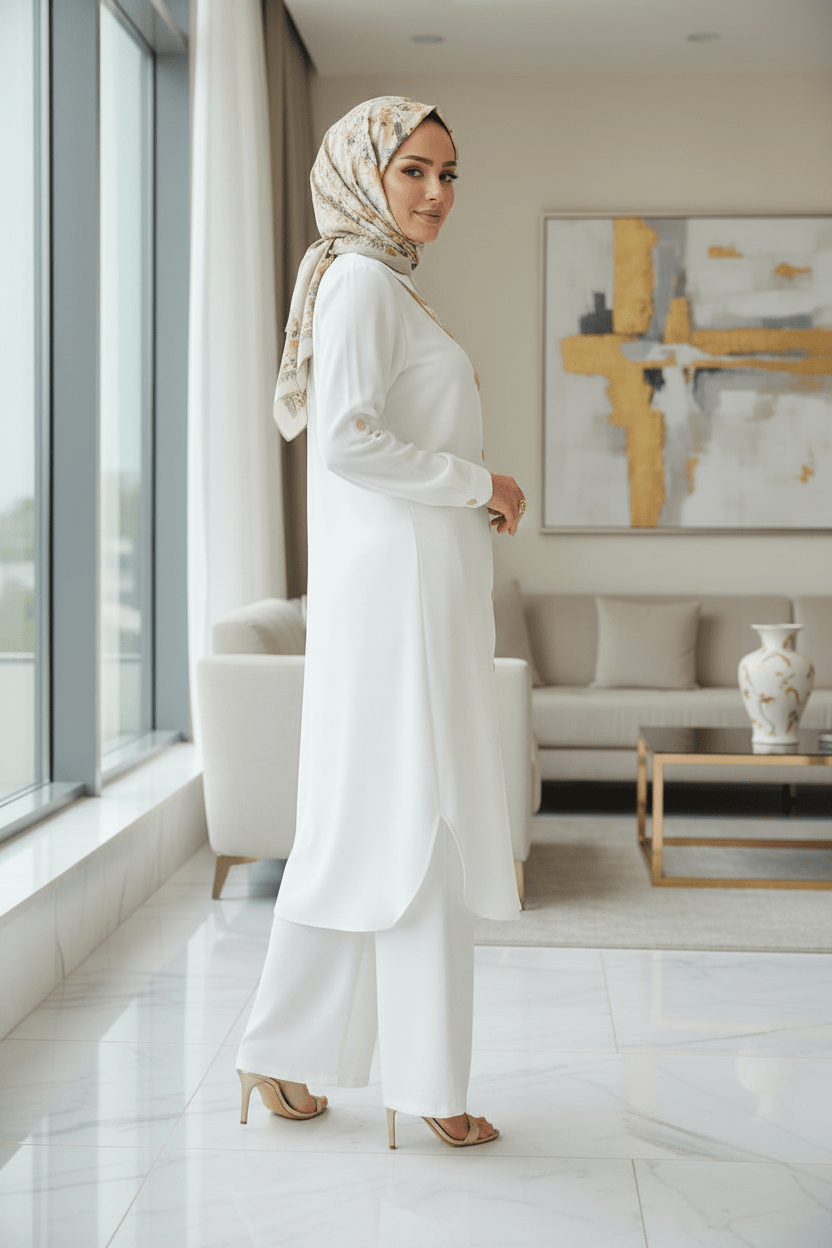 Flowy Button - Down Midi Dress Shirt - ZIZI Boutique