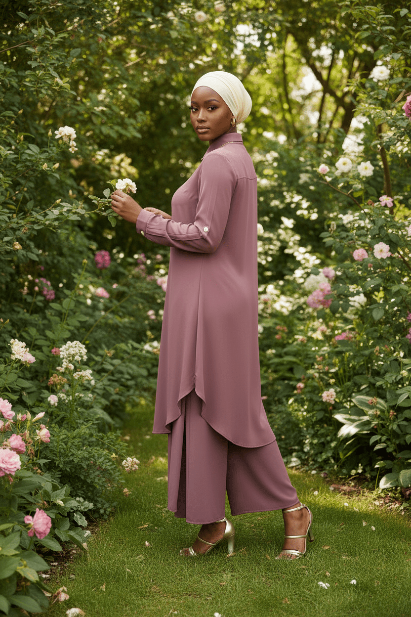 Flowy Button - Down Midi Dress Shirt - ZIZI Boutique