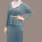 Green Sweater + Skirt Set (FINAL SALE) - ZIZI Boutique