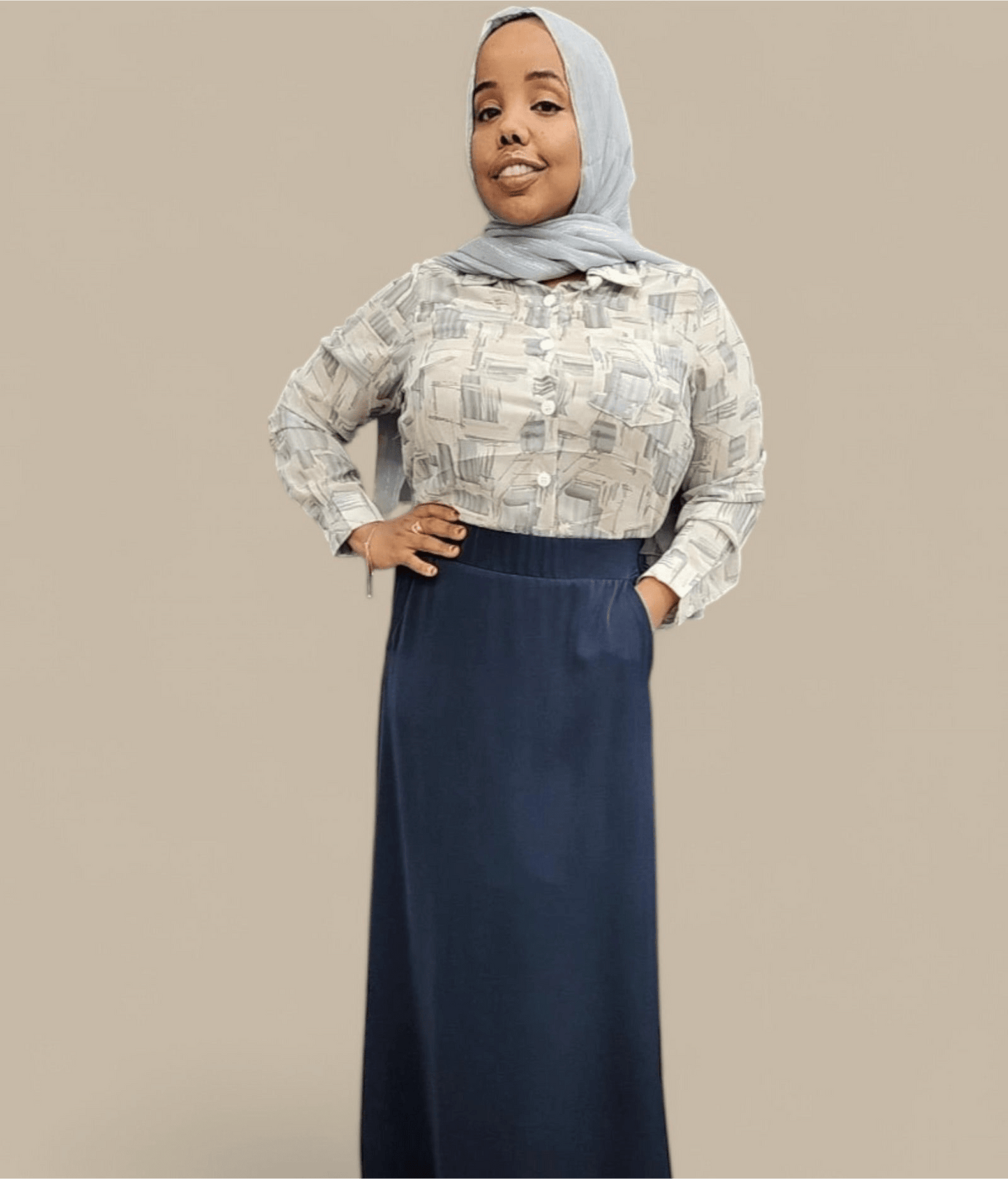 Hammer Women's Maxi Skirt with Pockets - ZIZI Boutique