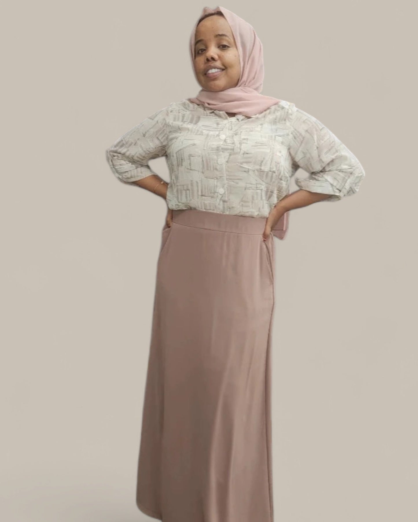 Hammer Women's Maxi Skirt with Pockets - ZIZI Boutique