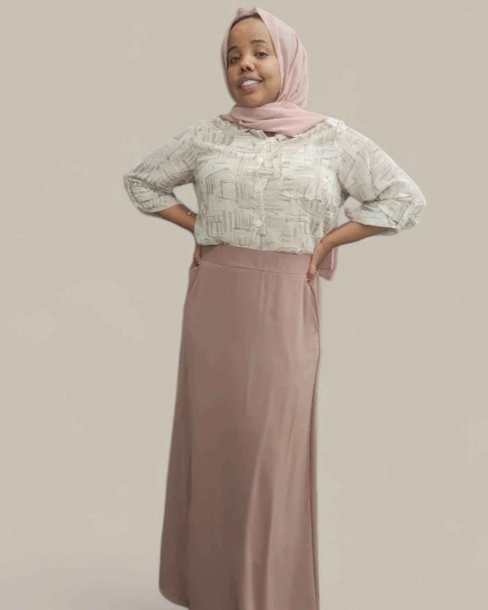 Hammer Women's Maxi Skirt with Pockets - ZIZI Boutique