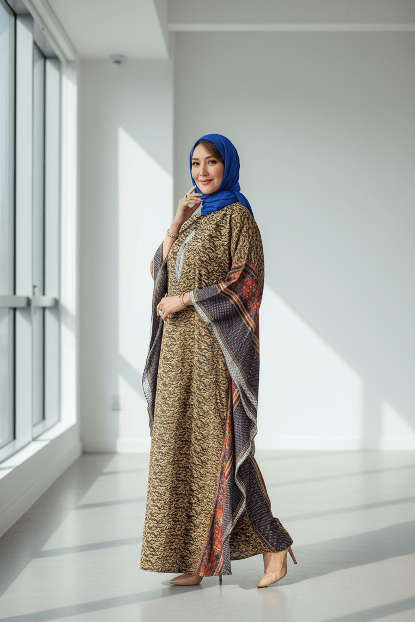 Hayra Butterfly Print Maxi Dress - ZIZI Boutique