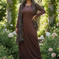 Jamila Jersey Patch Maxi Dress - ZIZI Boutique