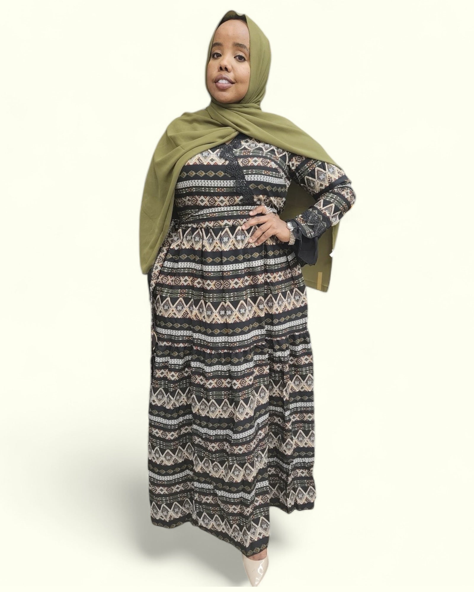 【正規品 完売品 タグ付】Bibiy BCELESTINE DRESS libin-print-maxi-dress-8241627