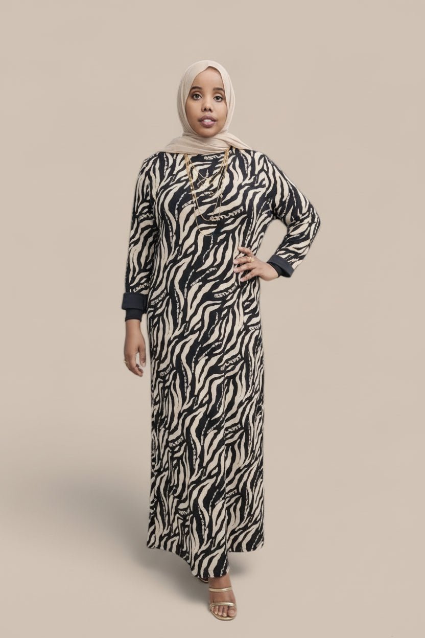 Nora Print Maxi Dress - ZIZI Boutique
