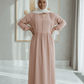 Rani Modest Maxi Dress — Button Detail - ZIZI Boutique