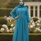 Rani Modest Maxi Dress — Button Detail - ZIZI Boutique
