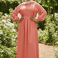 Rani Modest Maxi Dress — Button Detail - ZIZI Boutique