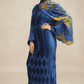 Ribbon Pleated Maxi Dress — Long Sleeve - ZIZI Boutique