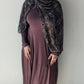 Jersey Patch Maxi Dress (New Arrival)