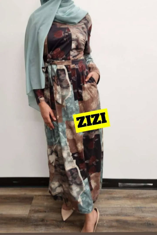 Ladan Print Dress