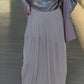 Jersey Patch Maxi Dress (New Arrival)