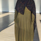 Jersey Patch Maxi Dress (New Arrival)
