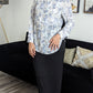 ZZ Print Dress Shirt - MIDI Blocks