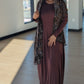 Jersey Patch Maxi Dress (New Arrival)