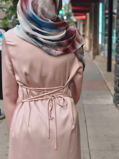 Zalina Satin Evening Dress