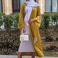 Satin Flower Kimono — Lime - ZIZI Boutique