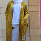 Satin Flower Kimono — Lime - ZIZI Boutique