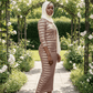 Shiny Stripe Maxi Dress - ZIZI Boutique