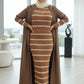 Stripe Sweater Maxi Dress - ZIZI Boutique