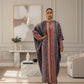 Suede Streaks Butterfly Maxi Dress - ZIZI Boutique