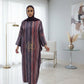 Suede Streaks Butterfly Maxi Dress - ZIZI Boutique