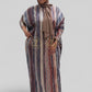 Suede Streaks Butterfly Maxi Dress - ZIZI Boutique
