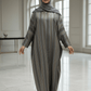 Suede Stripes Butterfly Maxi Dress - ZIZI Boutique