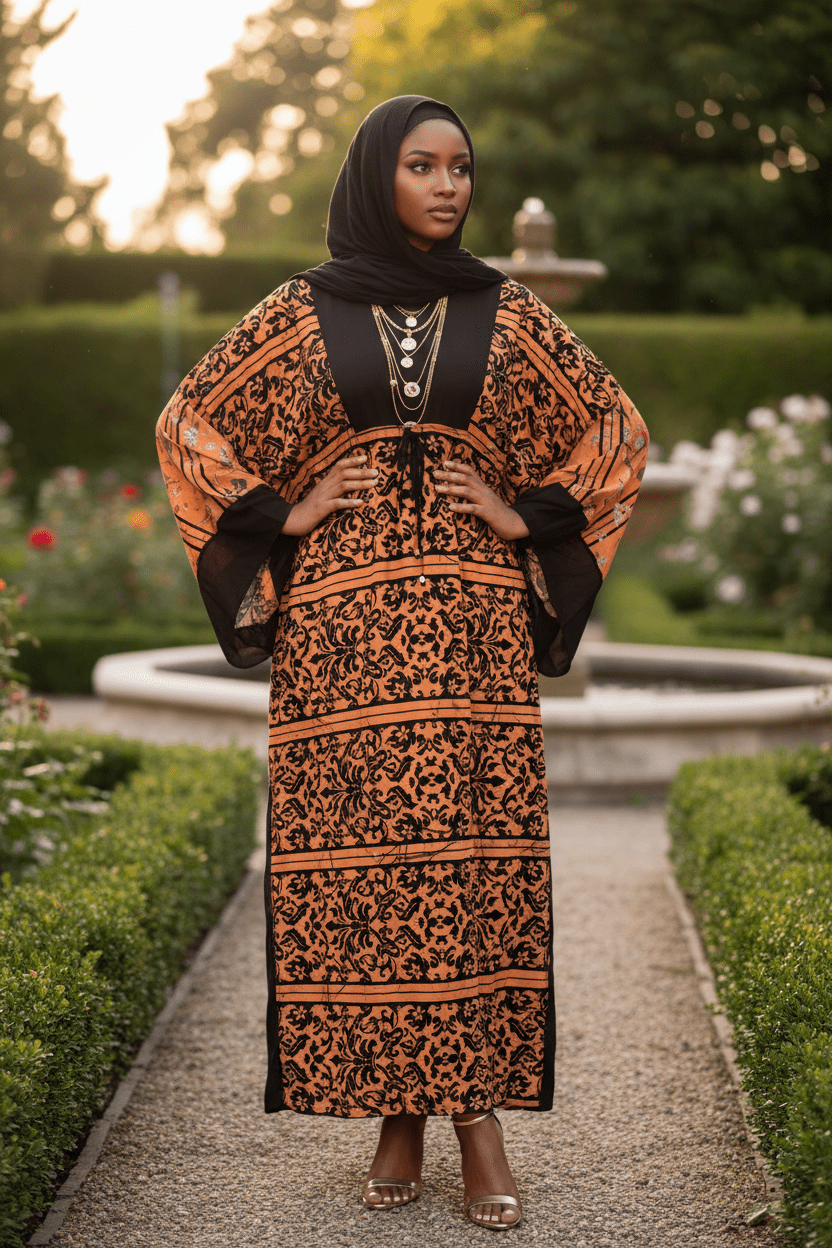 Yani Floral Print Butterfly Maxi Dress - ZIZI Boutique