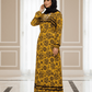 Yani Velvet Print Maxi Dress - ZIZI Boutique