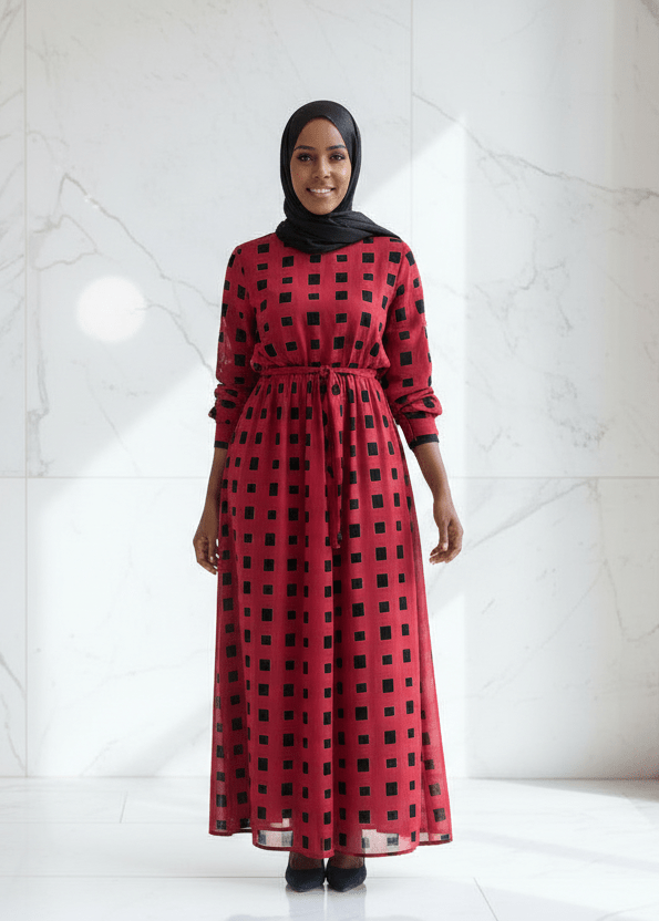 Zaynaba Box Print Cardigan - FINAL SALE - ZIZI Boutique