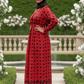 Zaynaba Box Print Maxi Dress - ZIZI Boutique