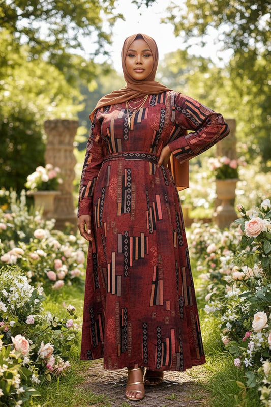 Zoraa Summer Print Maxi Dress - ZIZI Boutique