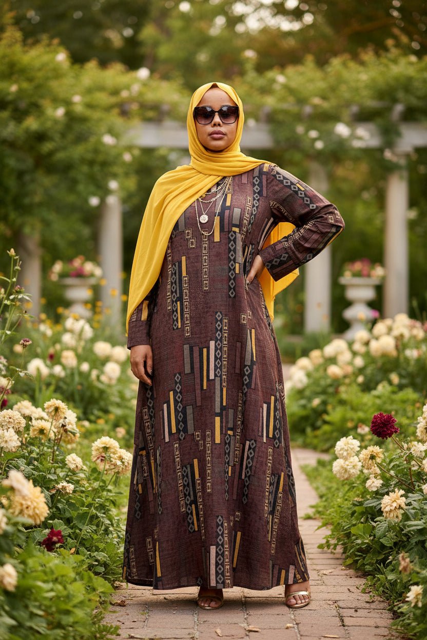 Zoraa Summer Print Maxi Dress - ZIZI Boutique